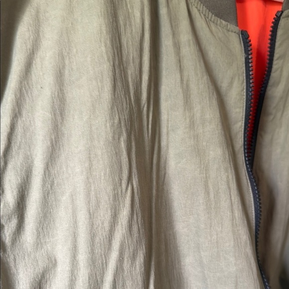 XXL Nike MA-1 Reversible Bomber Jacket Olive Green Men's Bomber Jacket - Picture 12 of 16